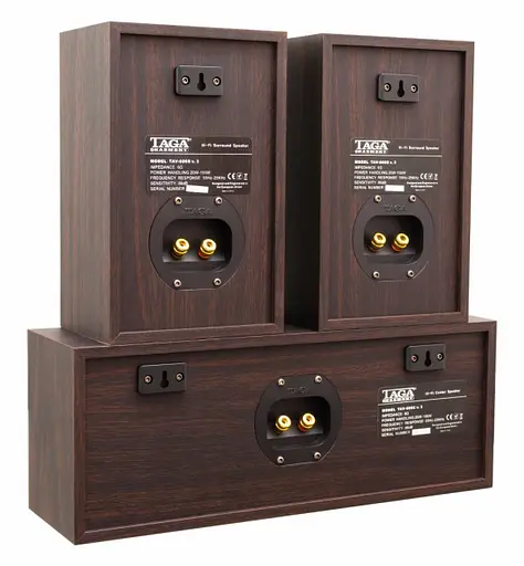 Комплект акустики 5.0 TAGA Harmony TAV-606 v.3 Set Wenge - фото 4