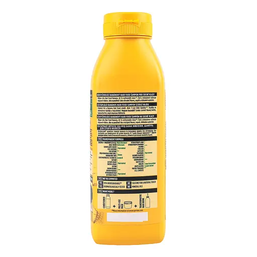 Шампунь Garnier Fructis Hair Food Banana для дуже сухого волосся 350 мл - фото 4
