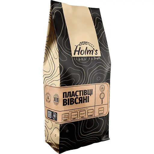 Пластівці вівсяні Holm's light food 500 г