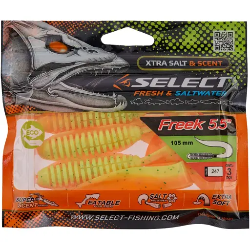 Силікон Select Freek 5.5" #247 (3 шт/уп) - фото 2