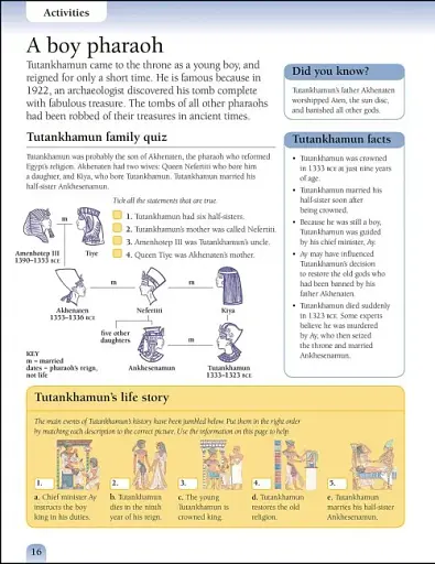 Eyewitness Workbooks. Ancient Egypt - фото 4