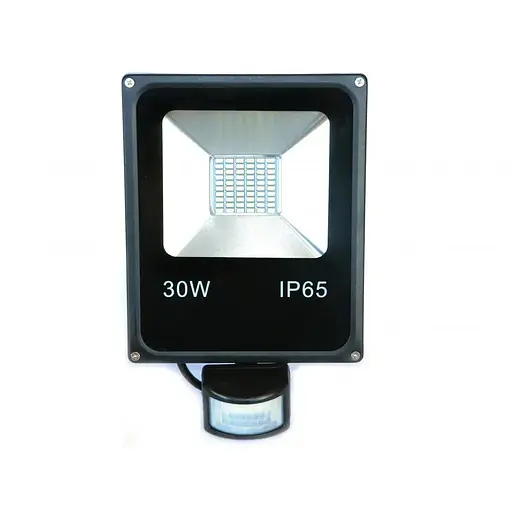 Прожектор Brille LED с датчиком движения IP65 HL-12P/30W NW