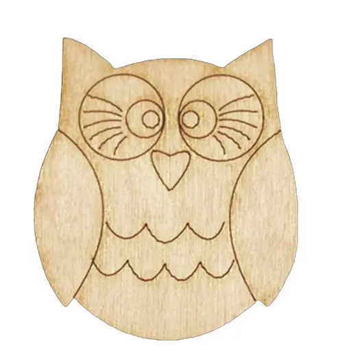 Набір дитячої творчості Розпис по дереву "Магніти-сови" РД-005 - фото 3