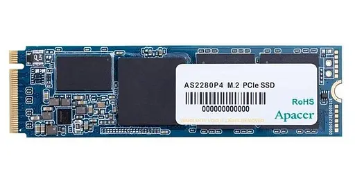 Накопичувач SSD 256GB Apacer AS2280P4 M.2 2280 PCIe 3.0 x4 3D TLC (AP256GAS2280P4-1)