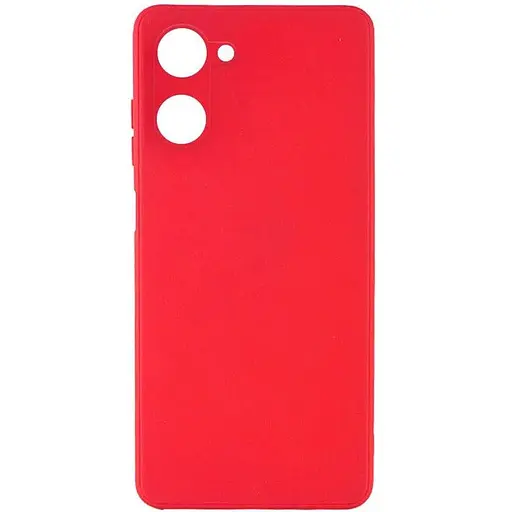 Силиконовый чехол Epik Candy Full Camera для Realme 10 4G Красный / Red
