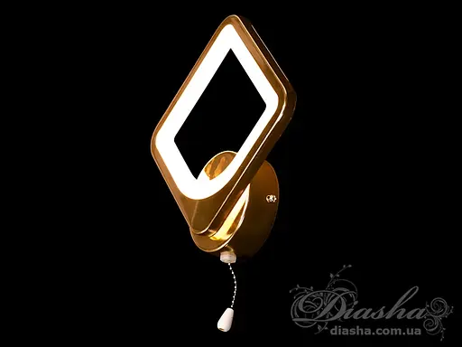 Декоративне світлодіодне бра Romin в спальню 19Вт золото - фото 4