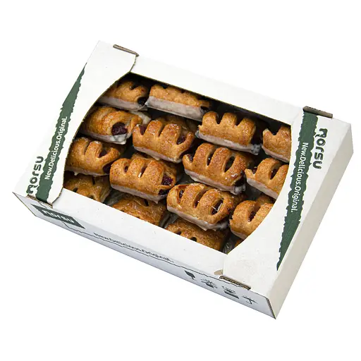 Печиво здобне листкове Norsu Шалене з чорносливом 0.4 кг - фото 1