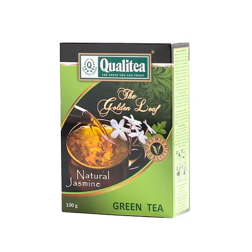 Чай Кволіті зелений натуральний з жасміном 100 г - фото 1