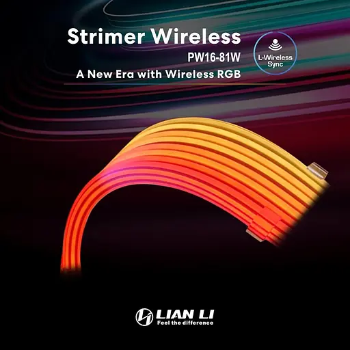 Кабель для ПК світлодіодний Lian Li STRIMER WIRELESS 16-8, PW16-81W (G89.PW16-81W.00) - фото 6