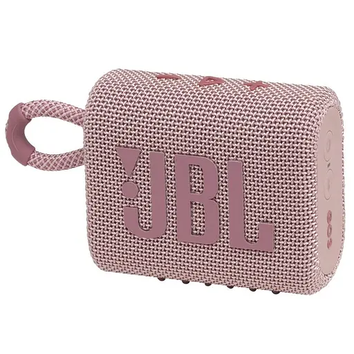 Колонка JBL GO3 (JBLGO3PINK) бездротова портативна рожева 6925281975677 - фото 4