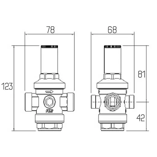 Редуктор тиску Icma №246, 1/2" - фото 2