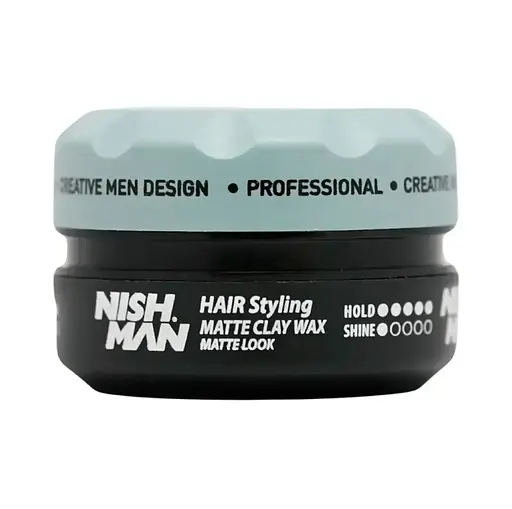 Глина матова для укладання волосся Nishman Matte Clay M10 150 мл - фото 1