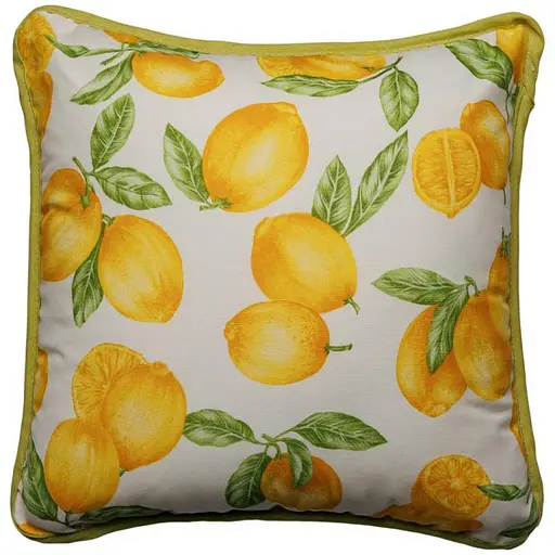 Подушка декоративная Прованс Лимончики 40х40 см (43223) - фото 1