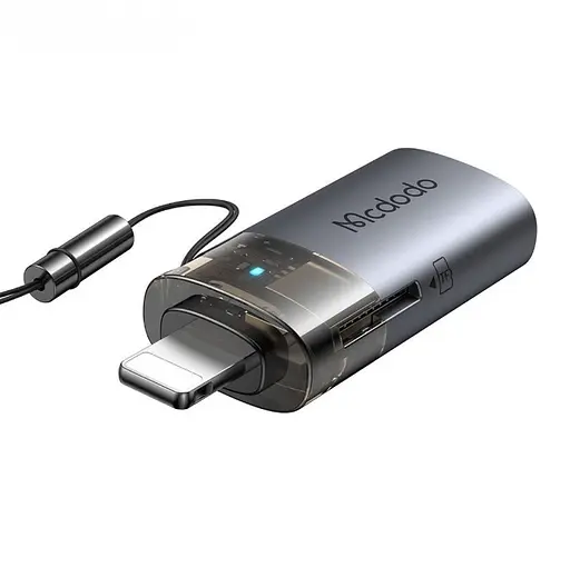 Адаптер Mcdodo USB-C к USB-A 3.0 Transfer Adapter Черный - фото 2