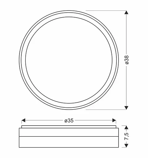 Стельовий світильник Candellux 13-11343 Florida - фото 5