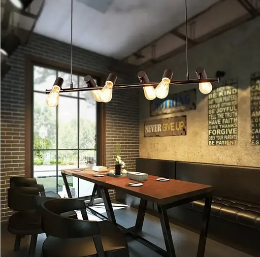 Підвісна люстра видовженої форми | Line F | Арт. JU18/6 - фото 1