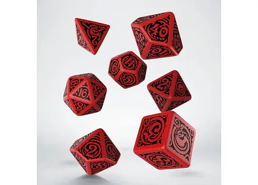 Набір кубиків COC The Outer Gods Nyarlathotep Dice Set , 7 шт. (SCTN18) - фото 2