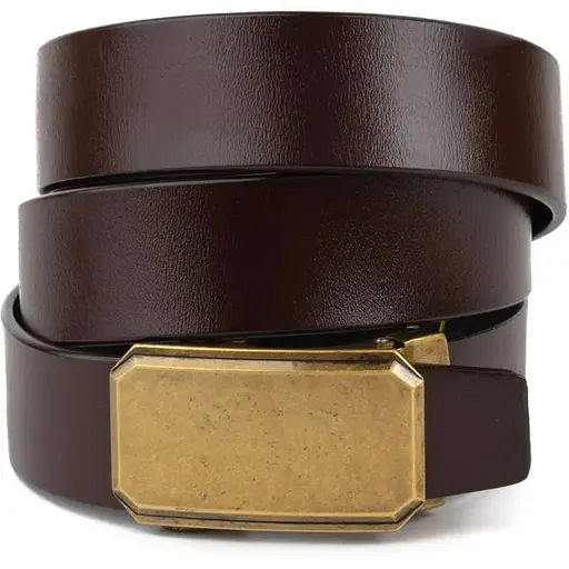 Ремінь шкіряний Vintage чоловічий 115х3,4 см acs0014913 - фото 1