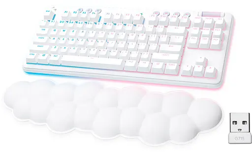 Клавиатура беспроводная Logitech G715 Linear White (920-010692)