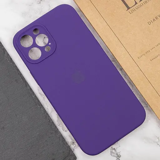 Чехол Epik Silicone Case Full Camera Protective AA для Apple iPhone 12 Pro 6.1 Фиолетовый/Amethyst - фото 5