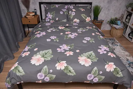 Комплект постільної білизни Moon&Star Бязь Gold Люкс Gerbera сімейний 143х210х2 наволочки 2х70х70 - фото 3