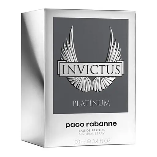 Парфюмированная вода для мужчин Paco Rabanne Invictus platinum Духи 100 мл - фото 5