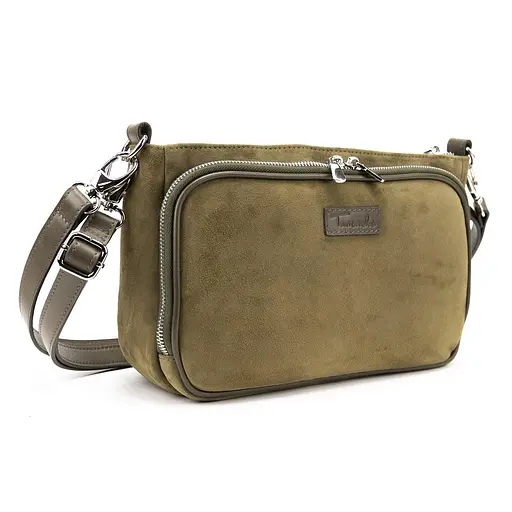 Замшеве жіноче кросбоді Tavinchi CH-001T-Y