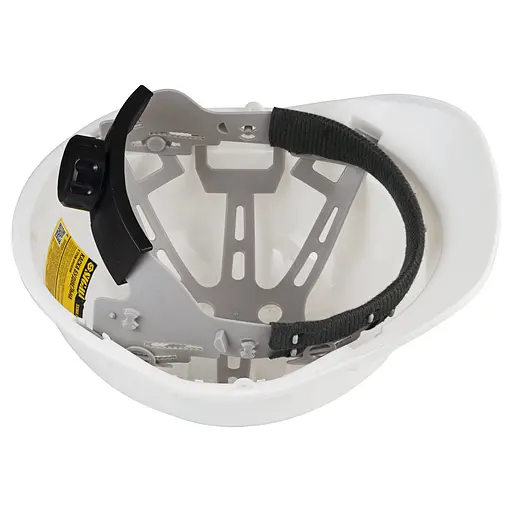 Каска строительная Sigma 8 точек крепления (белая) 9414501 - фото 3