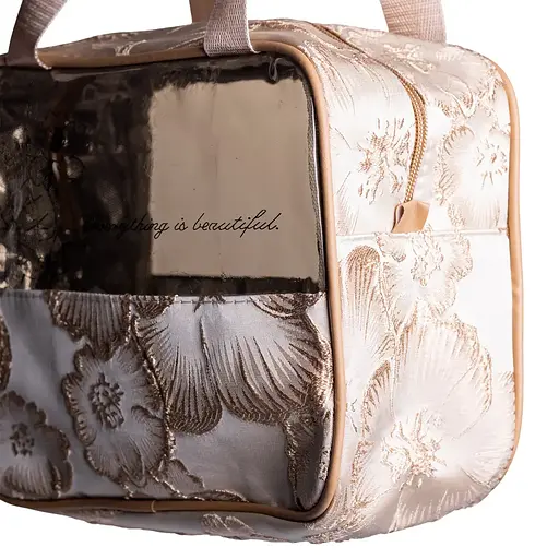 Подарунковий бокс: фен-стайлер 5 в 1 з іонізацією + косметичне дзеркало з LED підсвічуванням + набір прозорих дорожніх косметичок CP2026-13 - фото 7