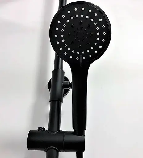 Душова система Dusel Lacio Black Matt (231355000), Чорний матовий - фото 7