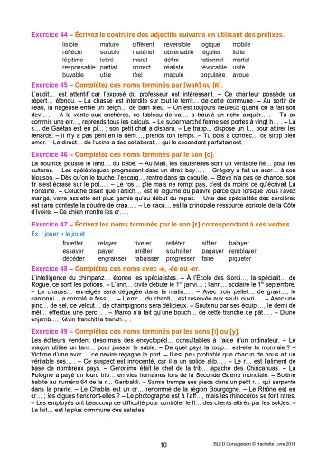 BLED Conjugaison - фото 9