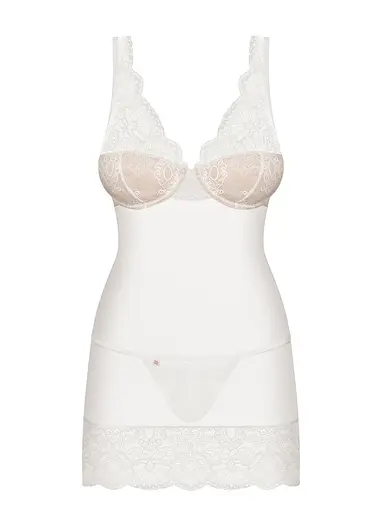 Сексуальный комплект Obsessive 853 L/XL белый - фото 5