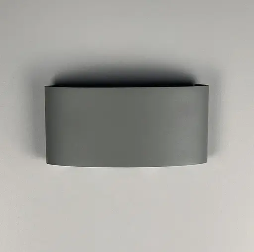 Фасадний світильник на 6 лінз в сірому корпусі Line.F 9605-6 GR - фото 2