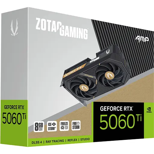 Відеокарта Zotac GeForce RTX 5060 Ti 8GB AMP (ZT-B50610F-10M) EU [145643] - фото 7