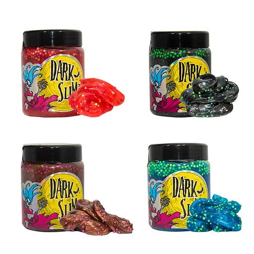 Слайм-Лизун "Dark slime - с шариками" Strateg 71831 250 г в ассортименте - фото 1