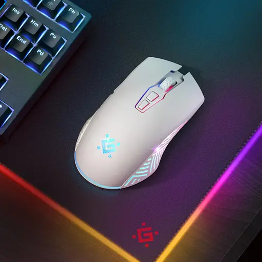 Миша Defender Pandora GM-502 White (52502) - фото 8