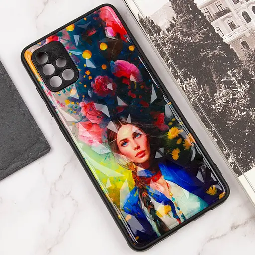 TPU+PC чохол Prisma Ladies для Samsung Galaxy A51 Peonies - фото 4