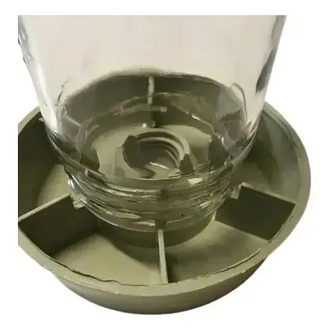 Годівниця-поїлка для домашніх птахів пластикова універсальна  - фото 2