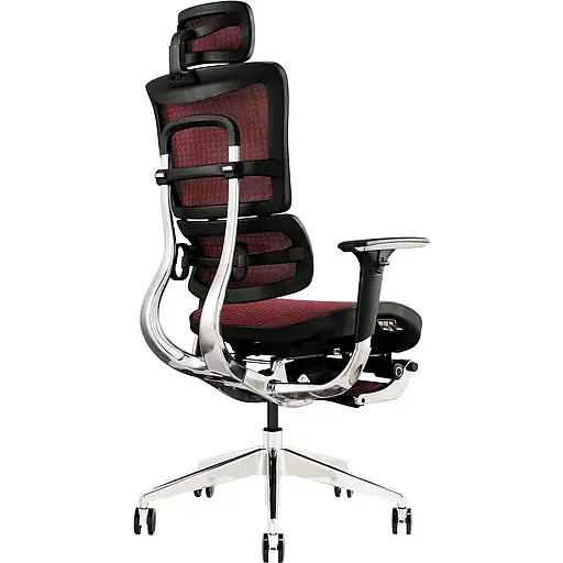 Офісне крісло GT Racer X-801L (W-82), червоне (X-801L Red (W-82)) - фото 5