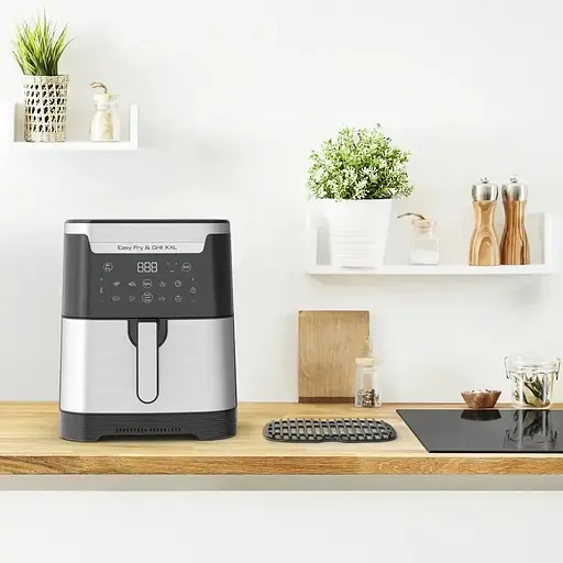 Мультипіч Tefal EasyFry&Grill XXL 1830 Вт чорно-сіра (EY801D15) - фото 7