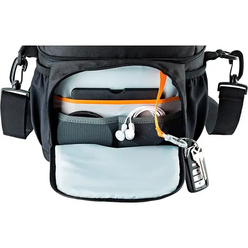Сумка для фотоаппарата Lowepro Nova 170 AW II Black (LP37121-PWW) [135680] - фото 6