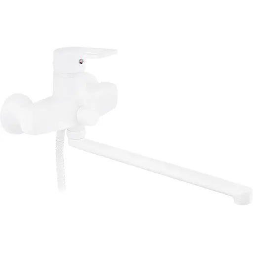 Смеситель для ванной Kroner KRM Zenda - W070 CV022959 Белый матовый - фото 1