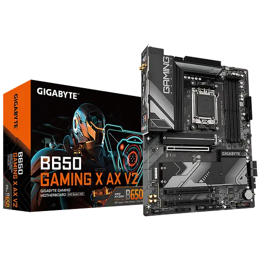 Материнская плата Gigabyte B650 Gaming AX V2 Socket AM5 (B650 GAMING AX V2) Б/У