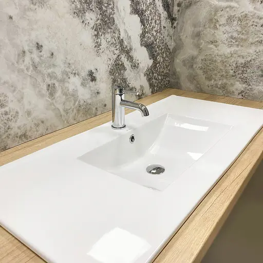 Умивальник VBI Ferrara 100 white врізний VBI-018030, Білий - фото 6