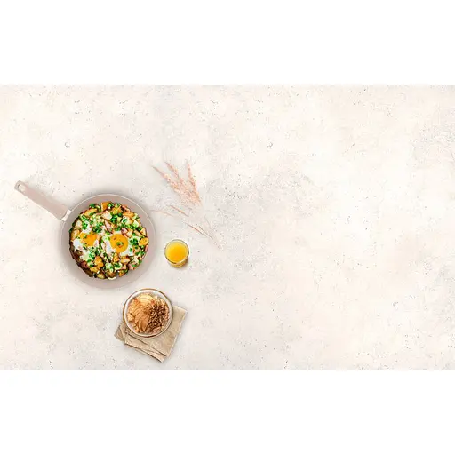 Сковорода Вок Tefal Delight 28 см бежева (G2931902) - фото 4