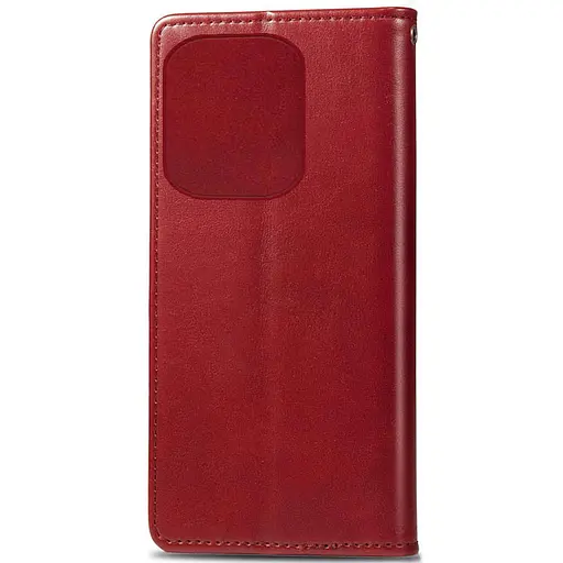 Кожаный чехол-книжка Getman Gallant PU для Tecno Spark 10 Pro Красный - фото 4