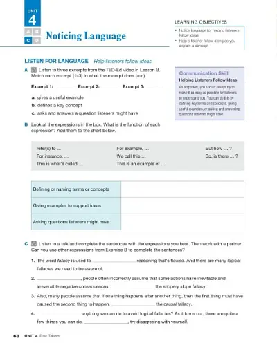 TED Talks. 21st Century Communication 2nd Edition 4 Listening, Speaking and Critical Thinking SB - фото 4