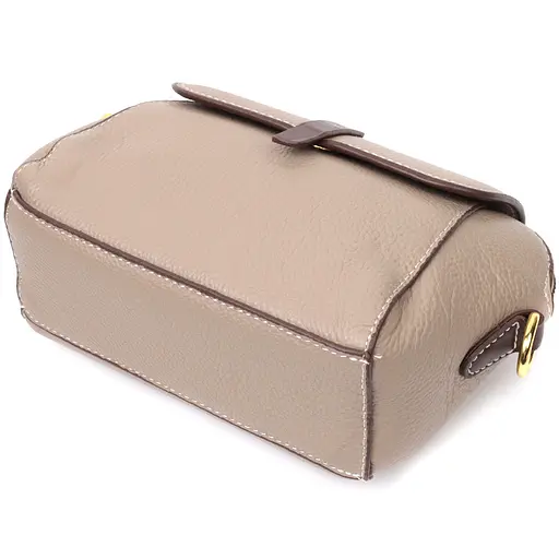 Женская компактная сумка Vintage из натуральной кожи 18х15х6.5 см sum0029026 - фото 5