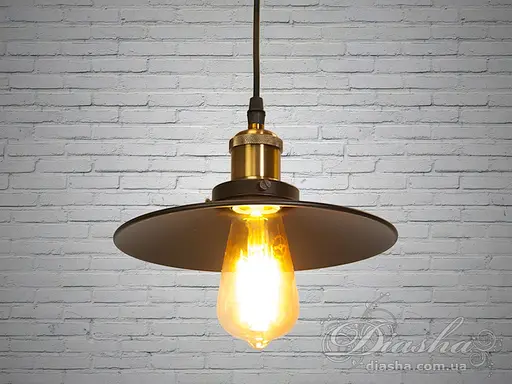 Оригінальний, модний світильник-підвіс в стилі Лофт, під лампу Едісона - фото 4
