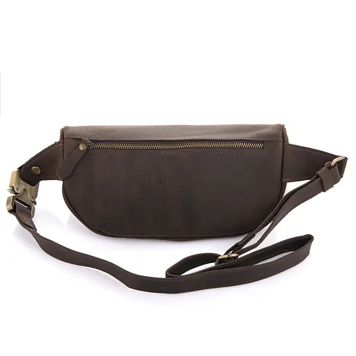 Шкіряна чоловіча сумка Newery 13х26х7 см sum0023825 - фото 4